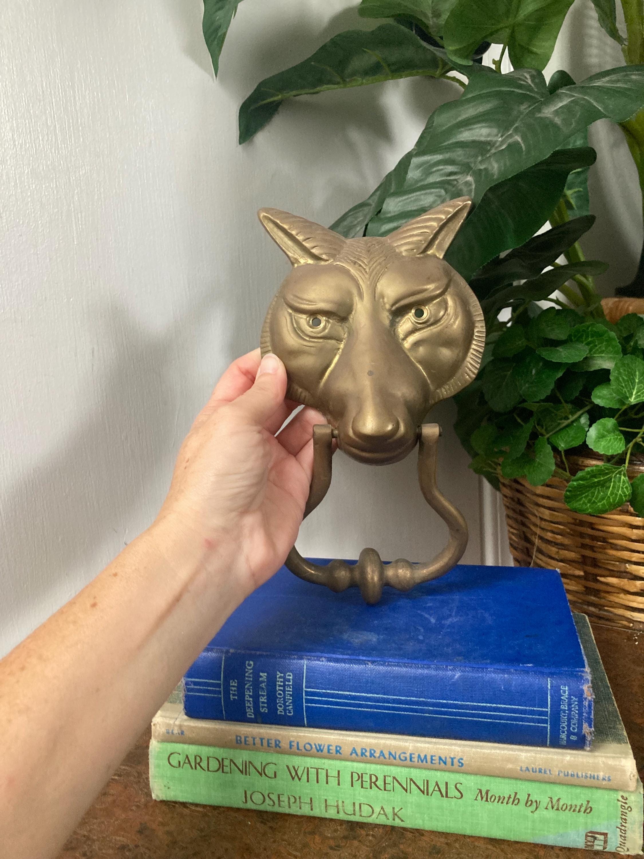 Vintage Fox Door Knocker - Etsy