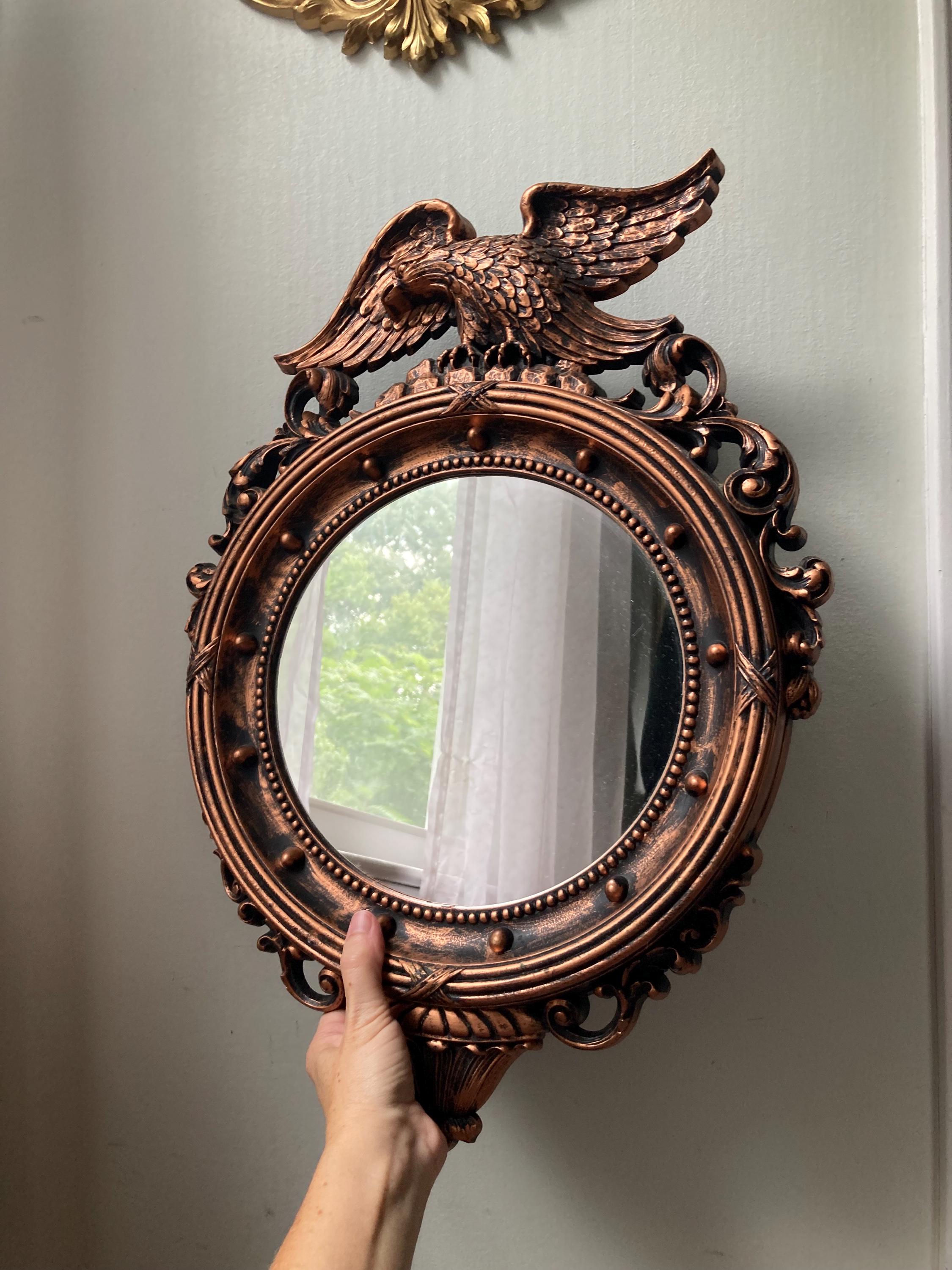 [ ヒロシ] ウォールミラー　WTW 星条旗　ビィンテージミラー Vintage Military Mirror - Etsy