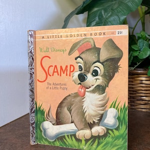 Scamp A Rascal Scamp Little Golden Book - Etsy