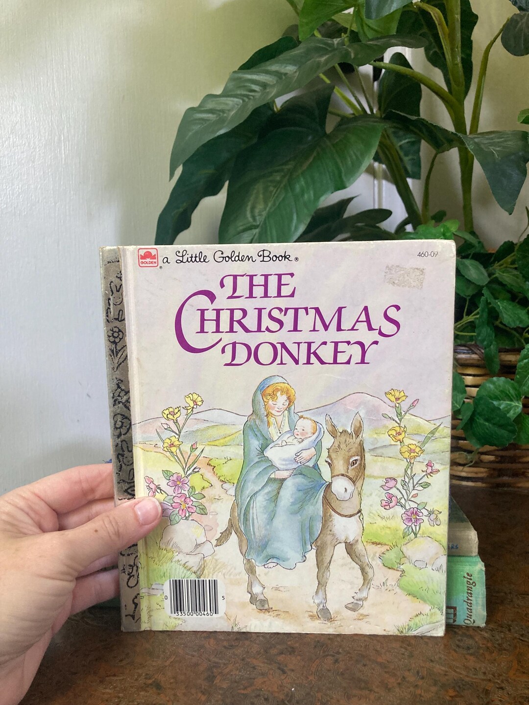 The Christmas Donkey Little Golden Book Etsy