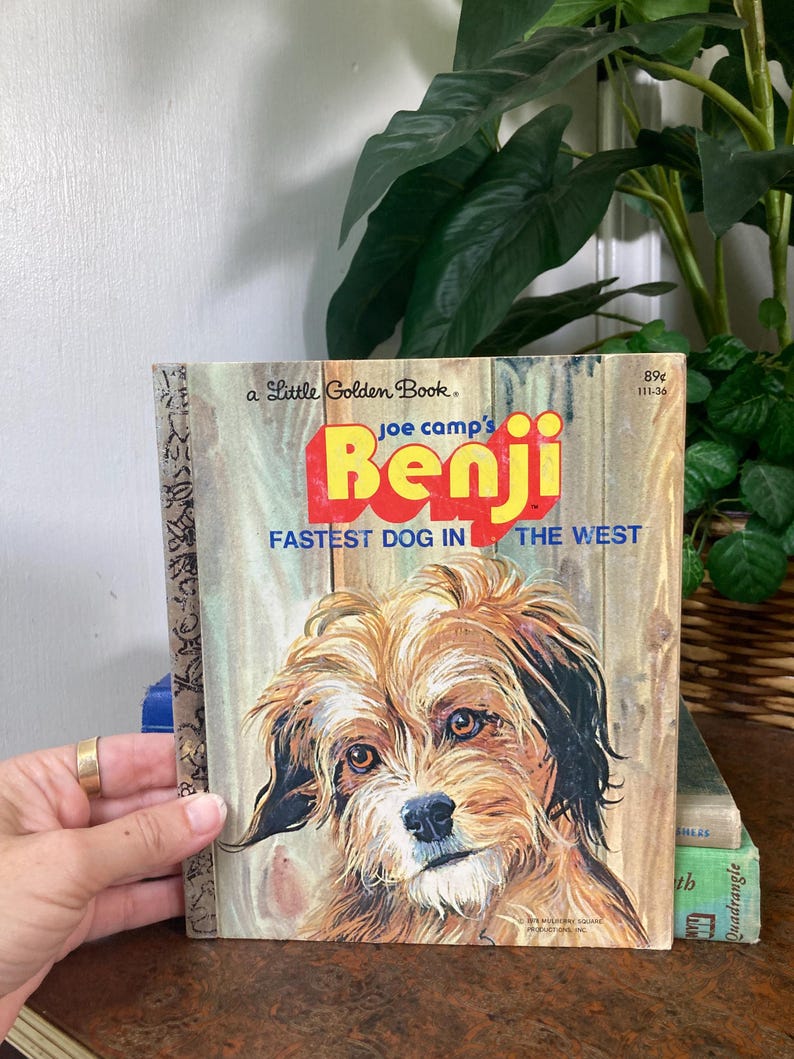 Benji Little Golden Book - Etsy