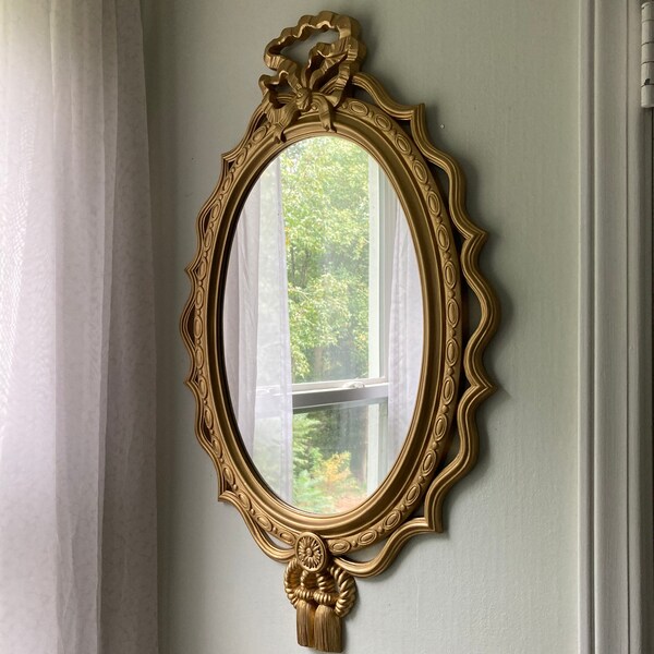 Large Vintage Mirror Etsy