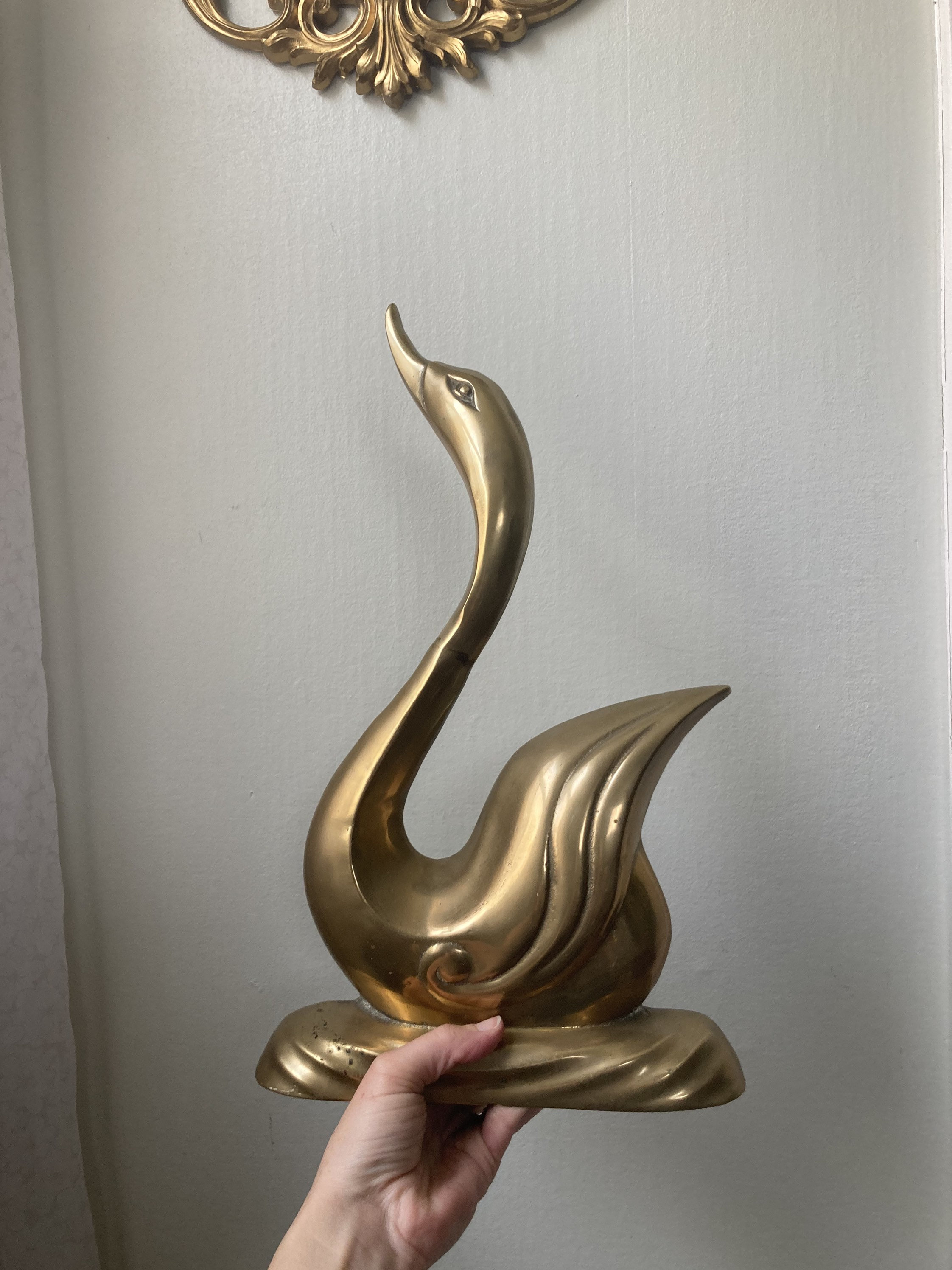 金のアヒル - 真鍮素材の特別なアート 金のアヒル - 真鍮素材の特別なアート