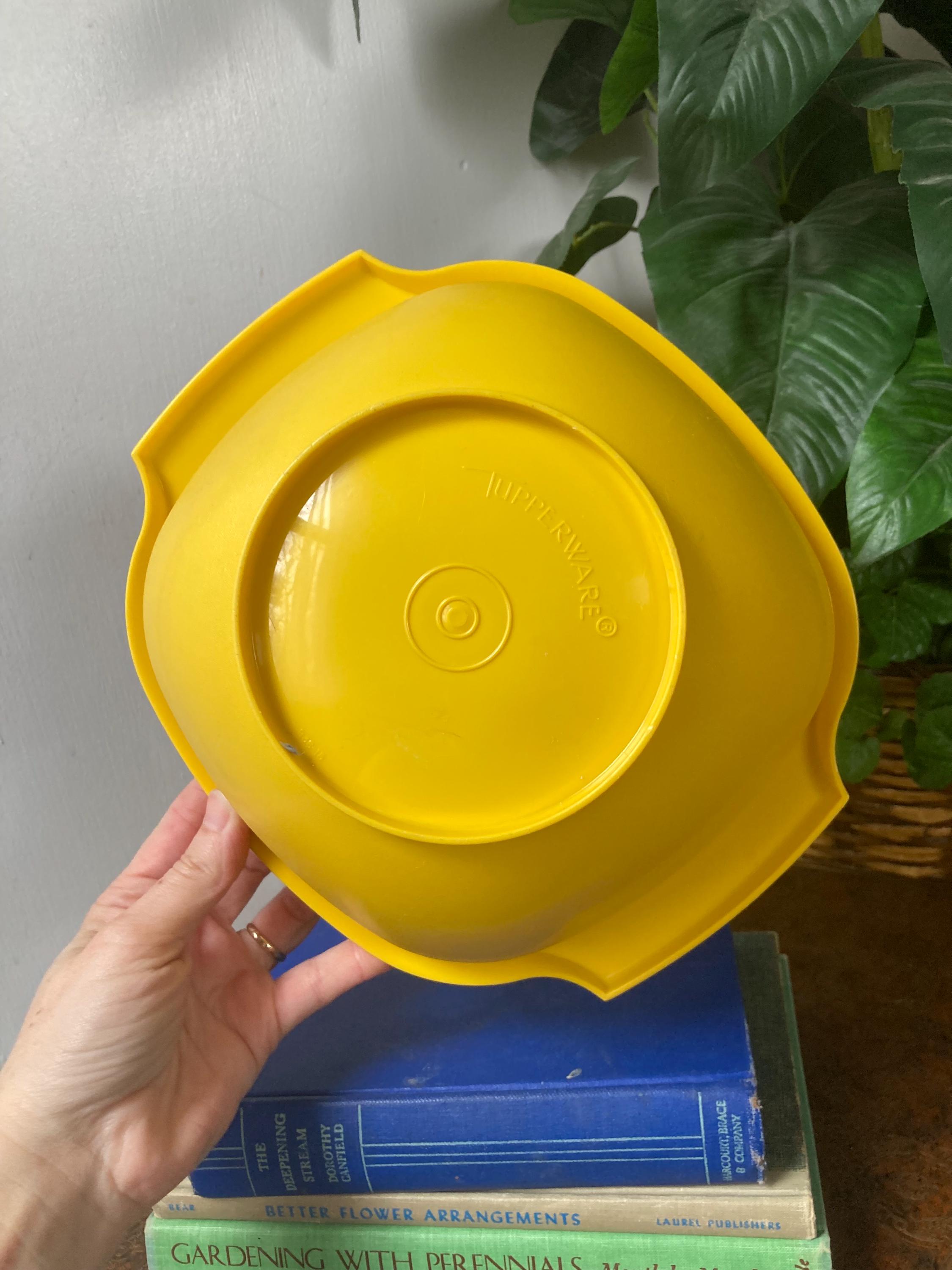 Yellow Tupperware Container - Etsy