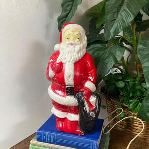 Blow mold Santa 1968.            #4