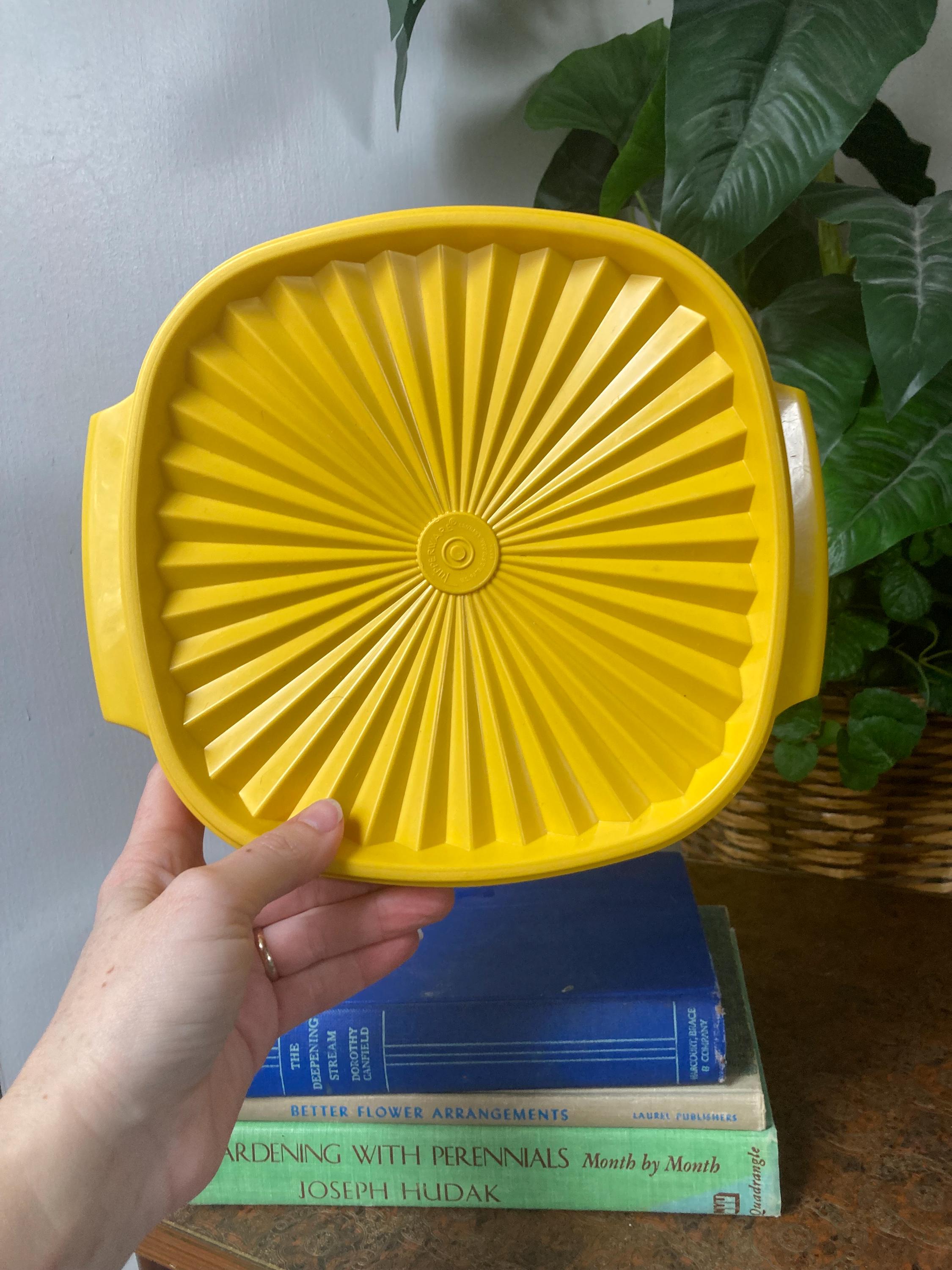 Yellow Tupperware Container - Etsy