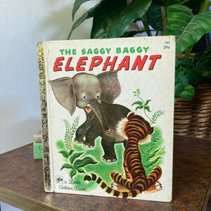 Saggy baggy elephant little golden book