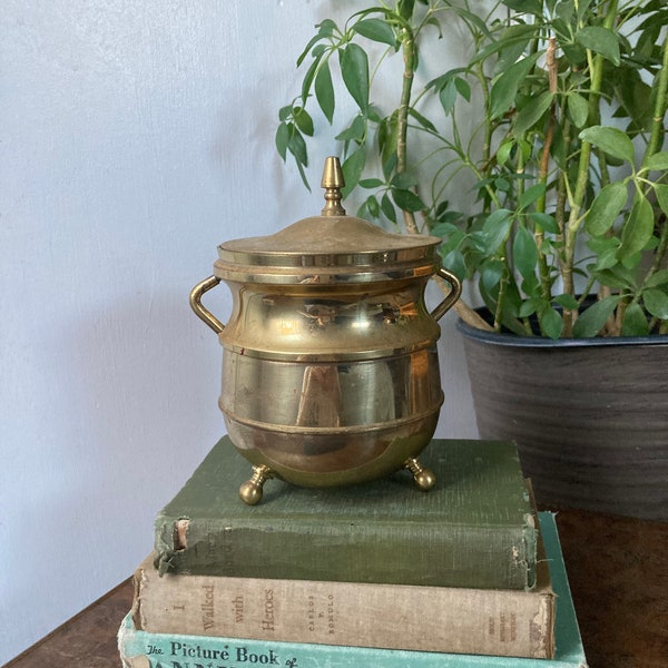 Brass smudge pot