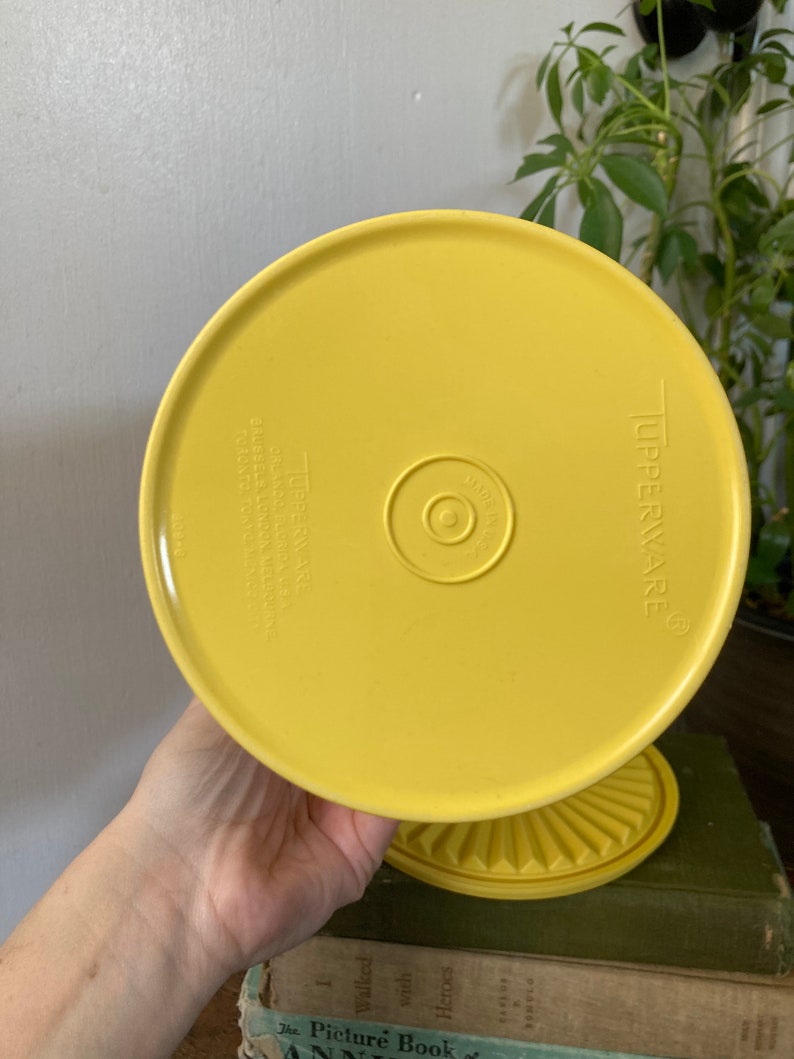 Yellow Tupperware Container - Etsy