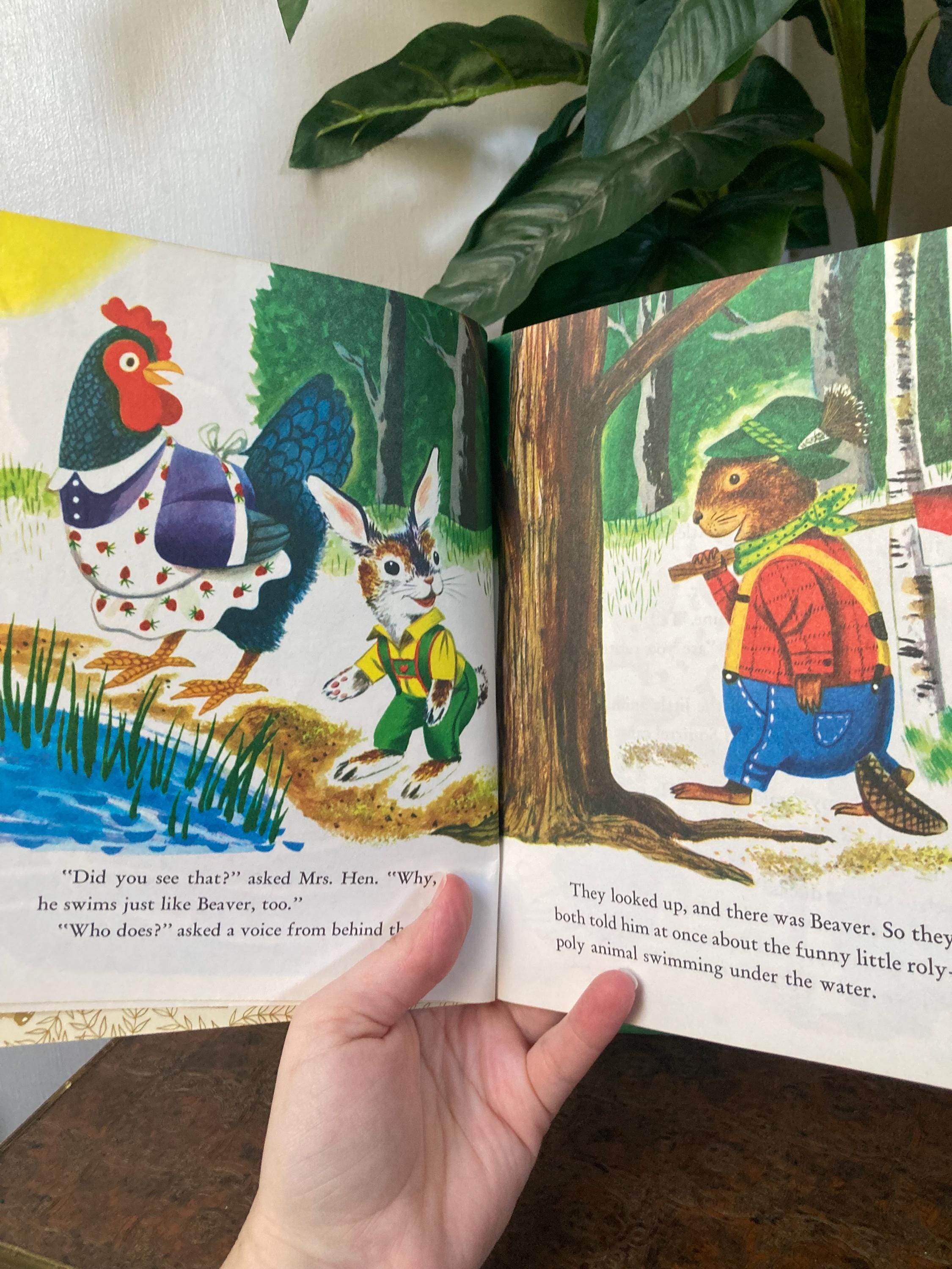 Meet The Rabbit Book Rabbit and His Friends Little Golden Book - Etsy