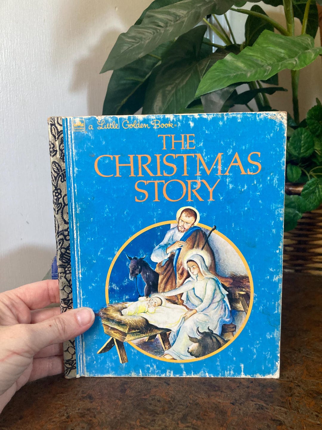 The Christmas Story Little Golden Book Etsy