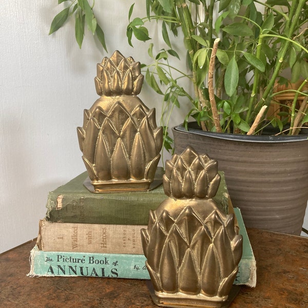 Pineapple Bookends Etsy