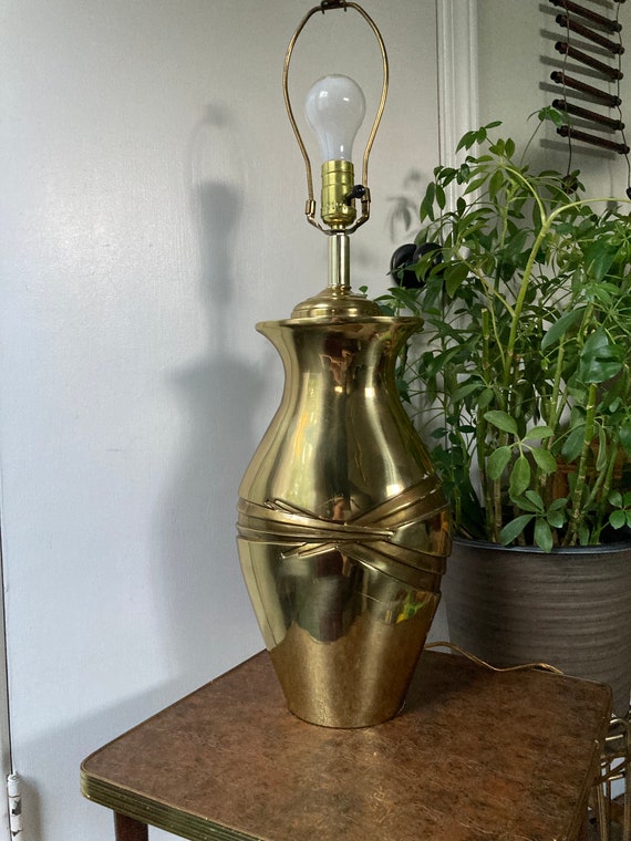 Vintage Brass Lamp 