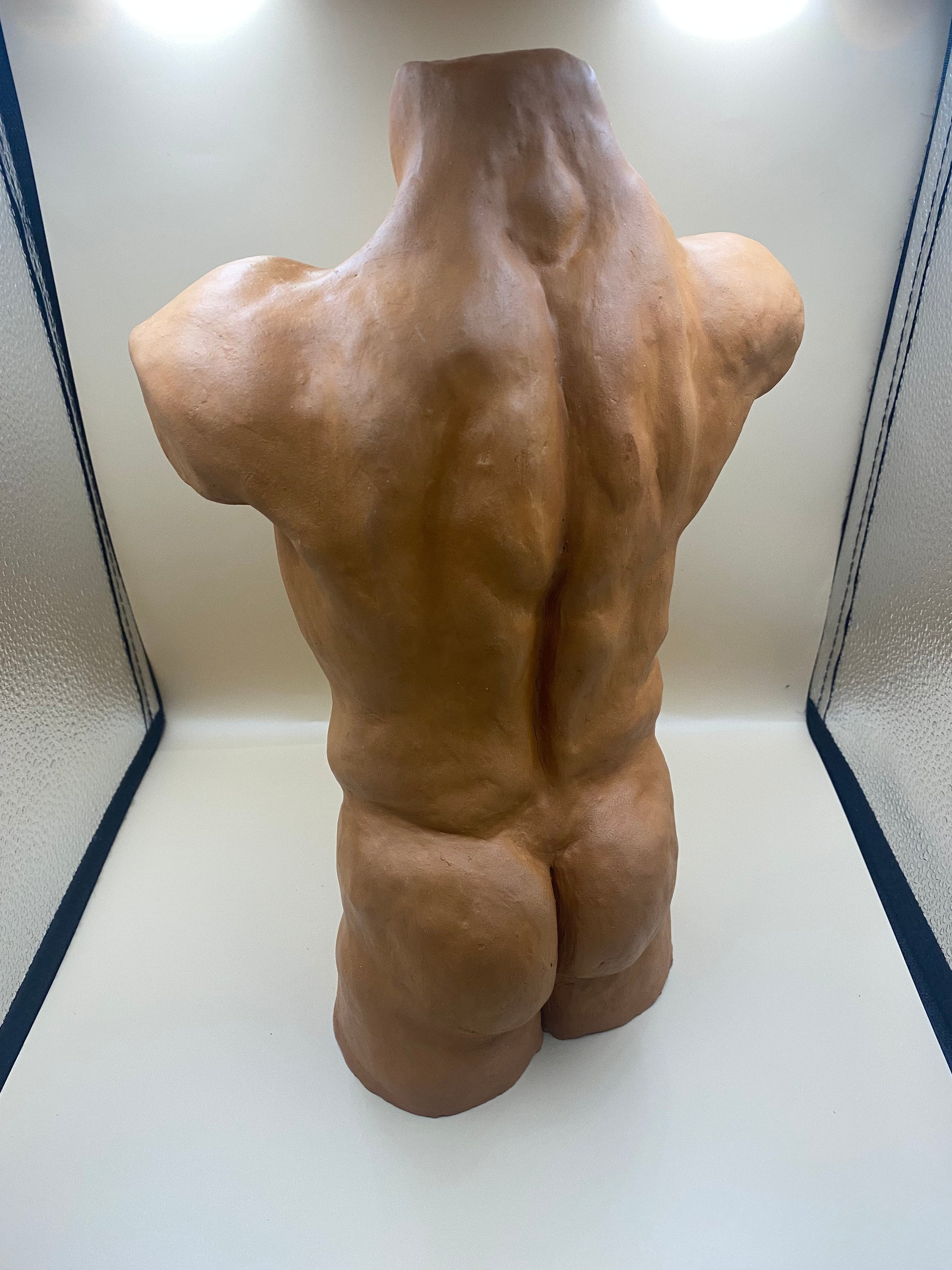 Naked male body sculpture, artist anatomy model tool, human male muscle body, Torso sculpture statue, classical sculpture of Ancient Greek