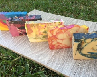 HANDMADE SCENTED SOAPS - Including postage. Cold Process Soap