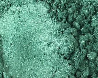 Mica Colour Emerald Green. Mica powder dye for soap resin make up nail art candles. Free Postage