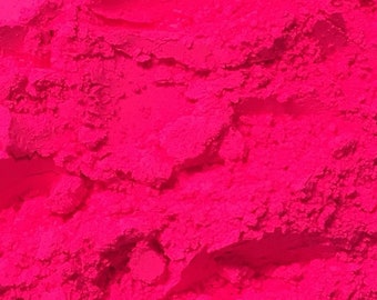 Mica Colour Neon Pink. Mica powder dye for soap resin make up nail art candles. Free Postage