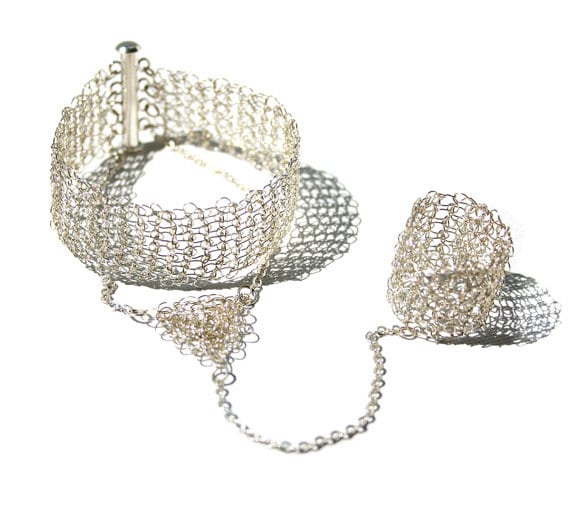 Wire Crochet Jewelry Tutorial, Learn How VIDEO and PDF