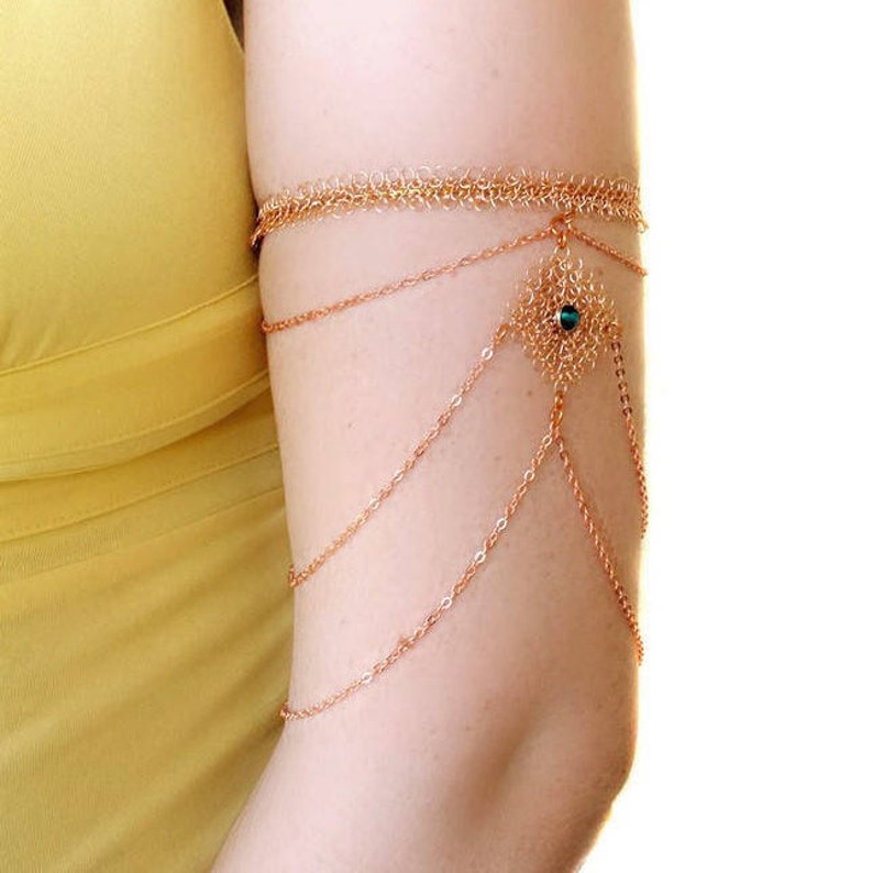 Arm Cuff / Upper Arm Bracelet / Arm Band / Armlet / Boho Etsy