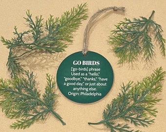 Philadelphia PA - Cedar Ornament Philadelphia PA - Cedar Ornament