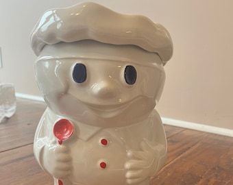 Pot à biscuits Pillsbury Dough Boy Mc Coy / Pot à biscuits Bobby le boulanger des années 50 - France