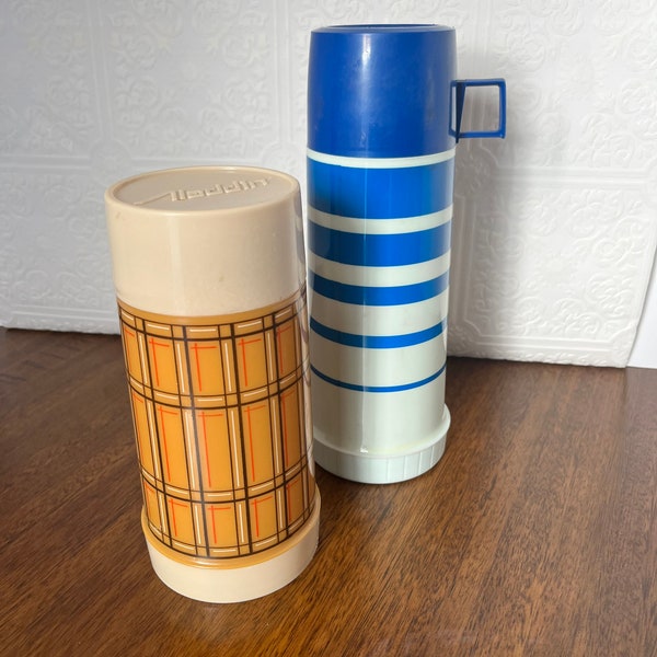 You choose a Vintage Thermos! One Aladdin Brand and One Thermos Brand.