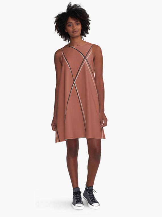Boho striped dress 2025