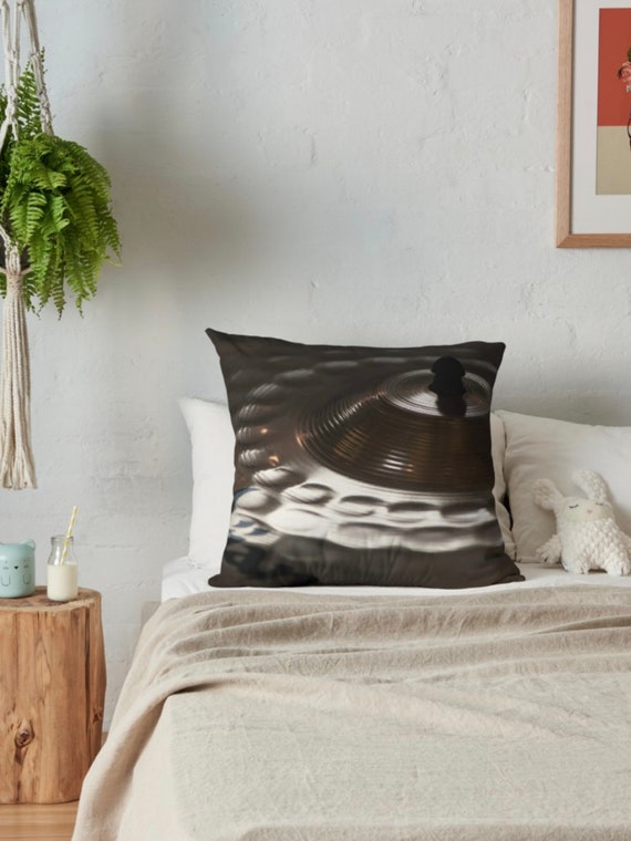 Drum Cymbal Pillow Cover Housewarming Drum Cymbal Pillow Cover Housewarming