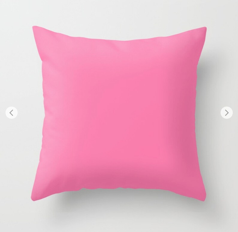 Pink Peony Pillow Bright Floral Throw Pillow Teal Boudoir Etsy UK