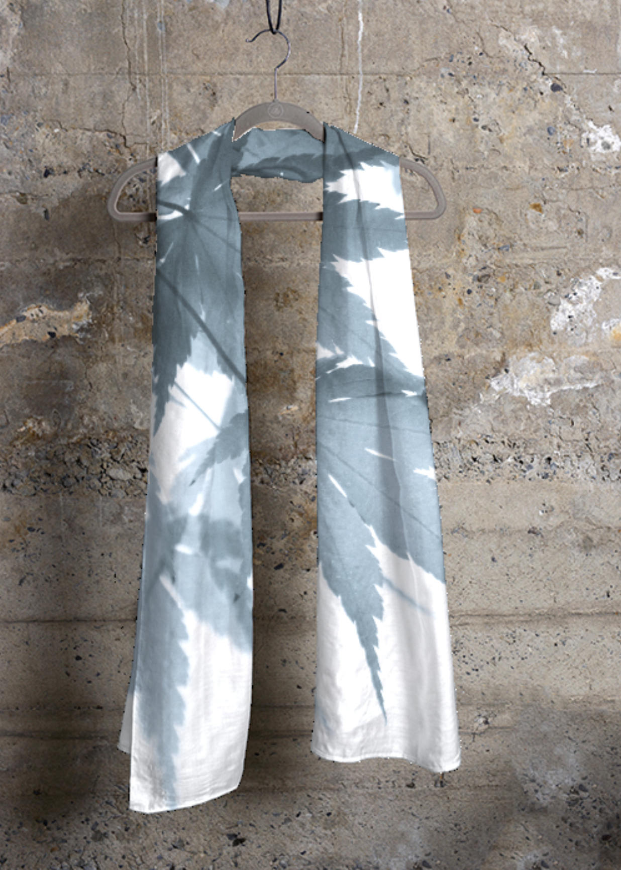 Blue Green Scarf Long Scarf Nature Art Modal Cashmere Etsy Hong Kong