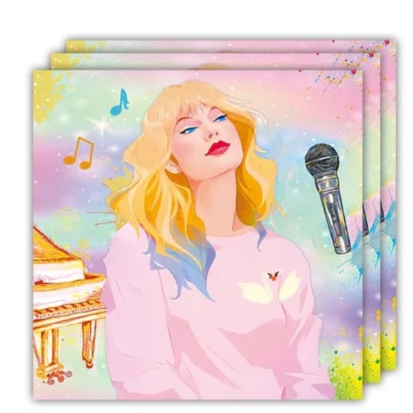 Taylor Swift Birthday Napkins (ONLY Napkins) 20ct