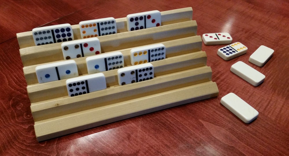Dominoe Racks Premium Domino / Rummikub Rack Set of 4 - Etsy