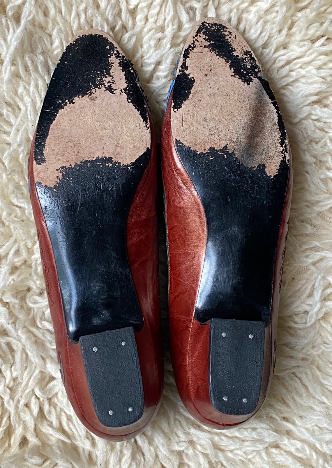 Vintage 1980s Egyptian shoes by Margaret J Etsy