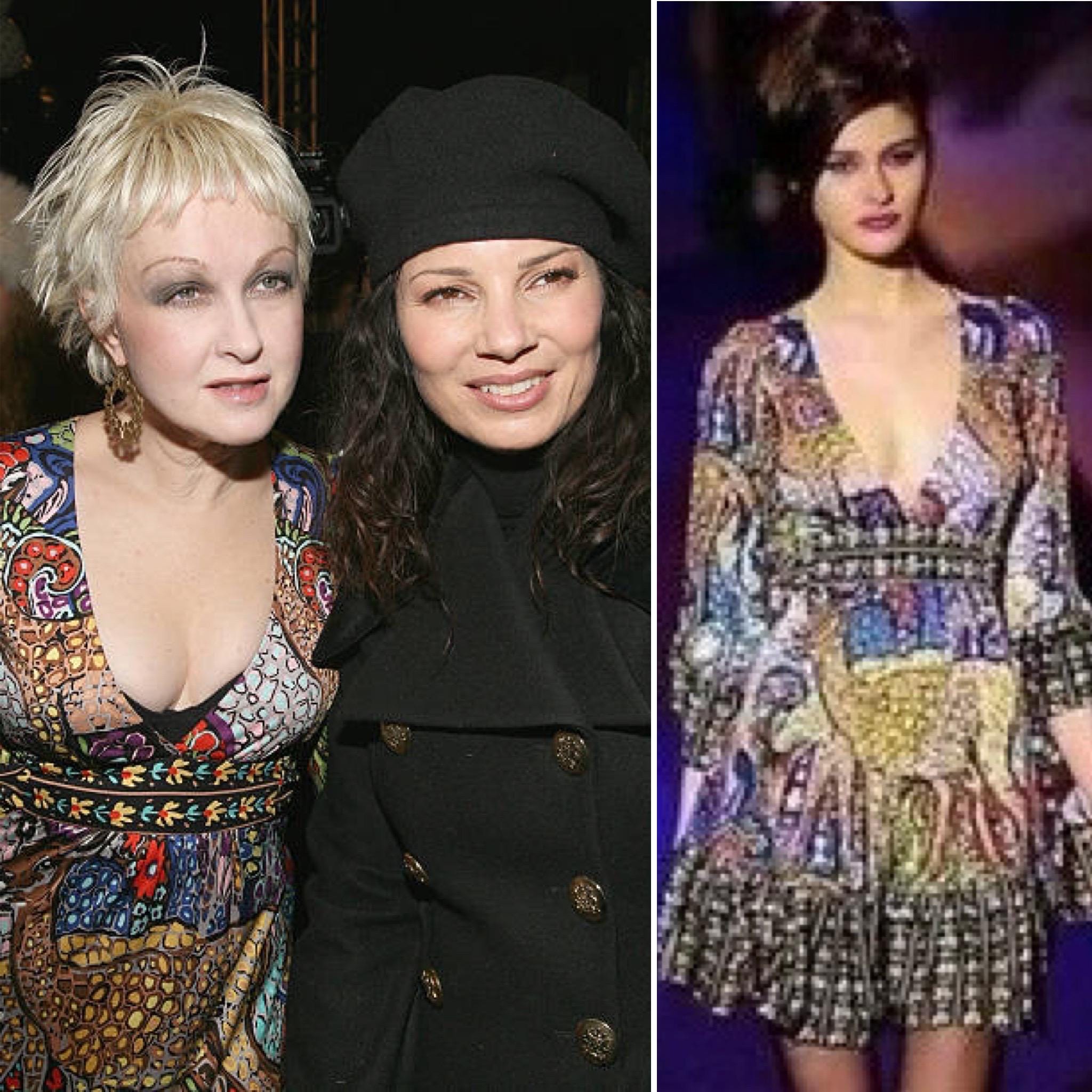 2000's Vintage Rare Betsey Johnson Bambi Dress/deer Print/runway