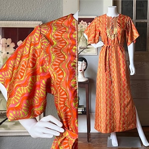 1960’s Vintage Psychedelic Caftan
