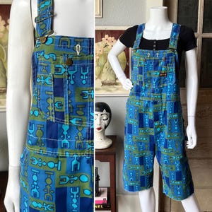 Big Smith Print Overalls - Etsy