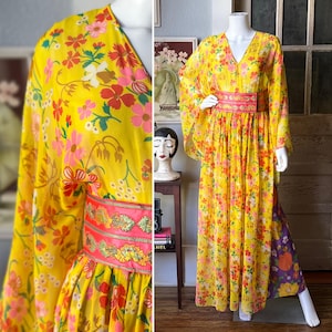 1960’s Vintage Rare Oscar De la Renta Formal Jumpsuit/Hostess Jumpsuit