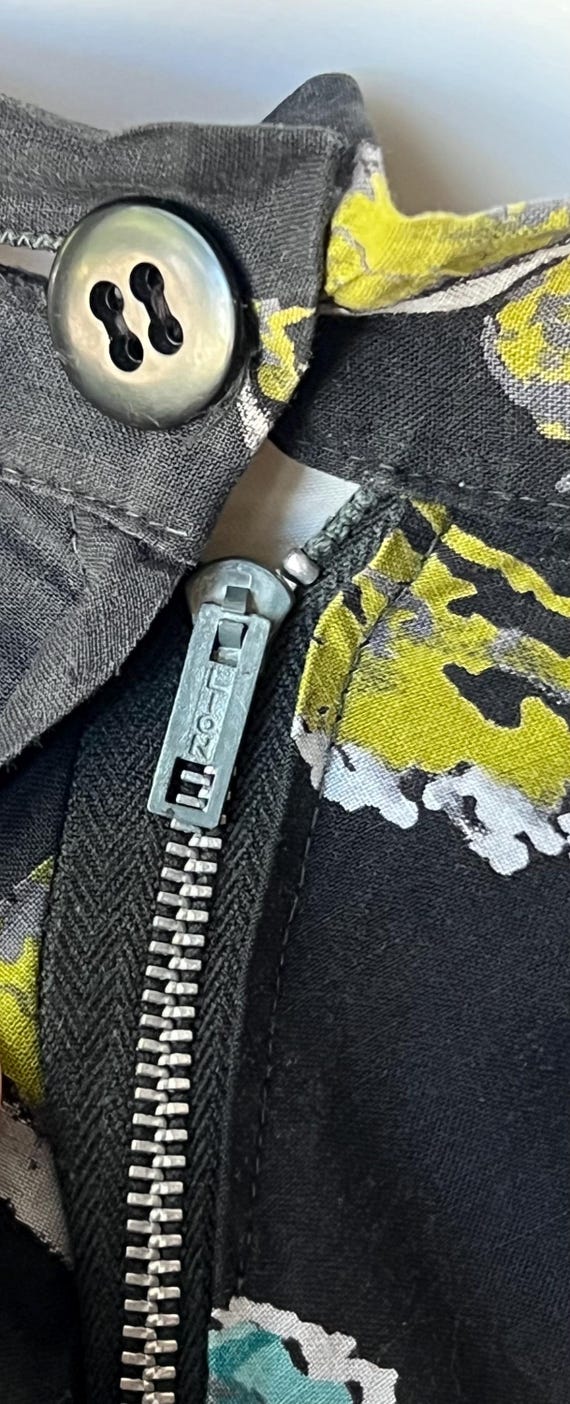 1950’s Vintage Floral/Rose Print Skirt - image 6