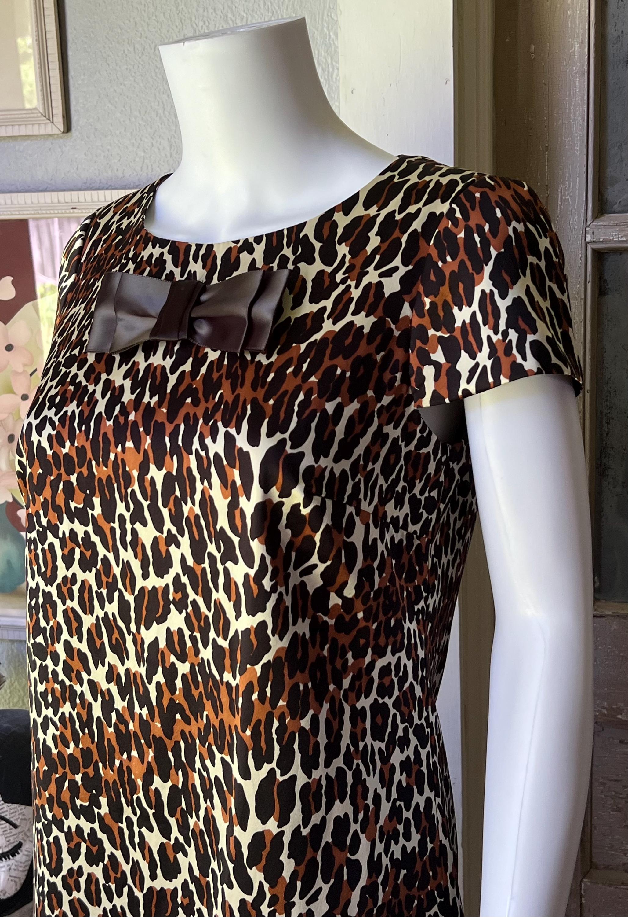 1990's Vintage Betsey Johnson Silk Leopard Print Dress - Etsy 1990's Vintage Betsey Johnson Silk Leopard Print Dress - Etsy