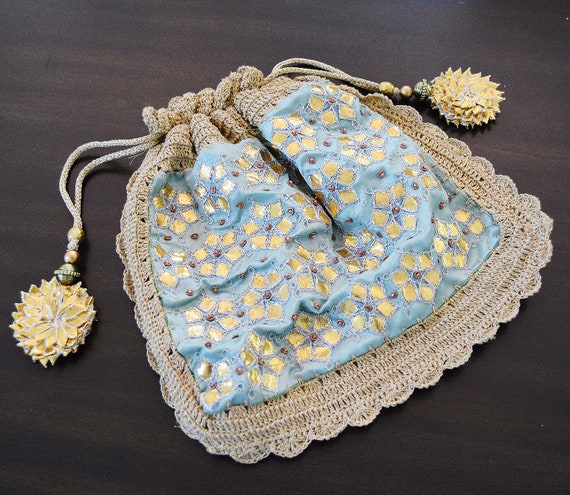 crochet potli bags