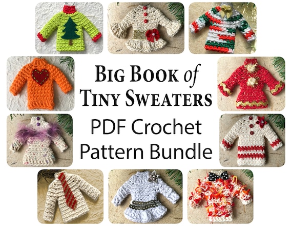 crochet sweater tutorials