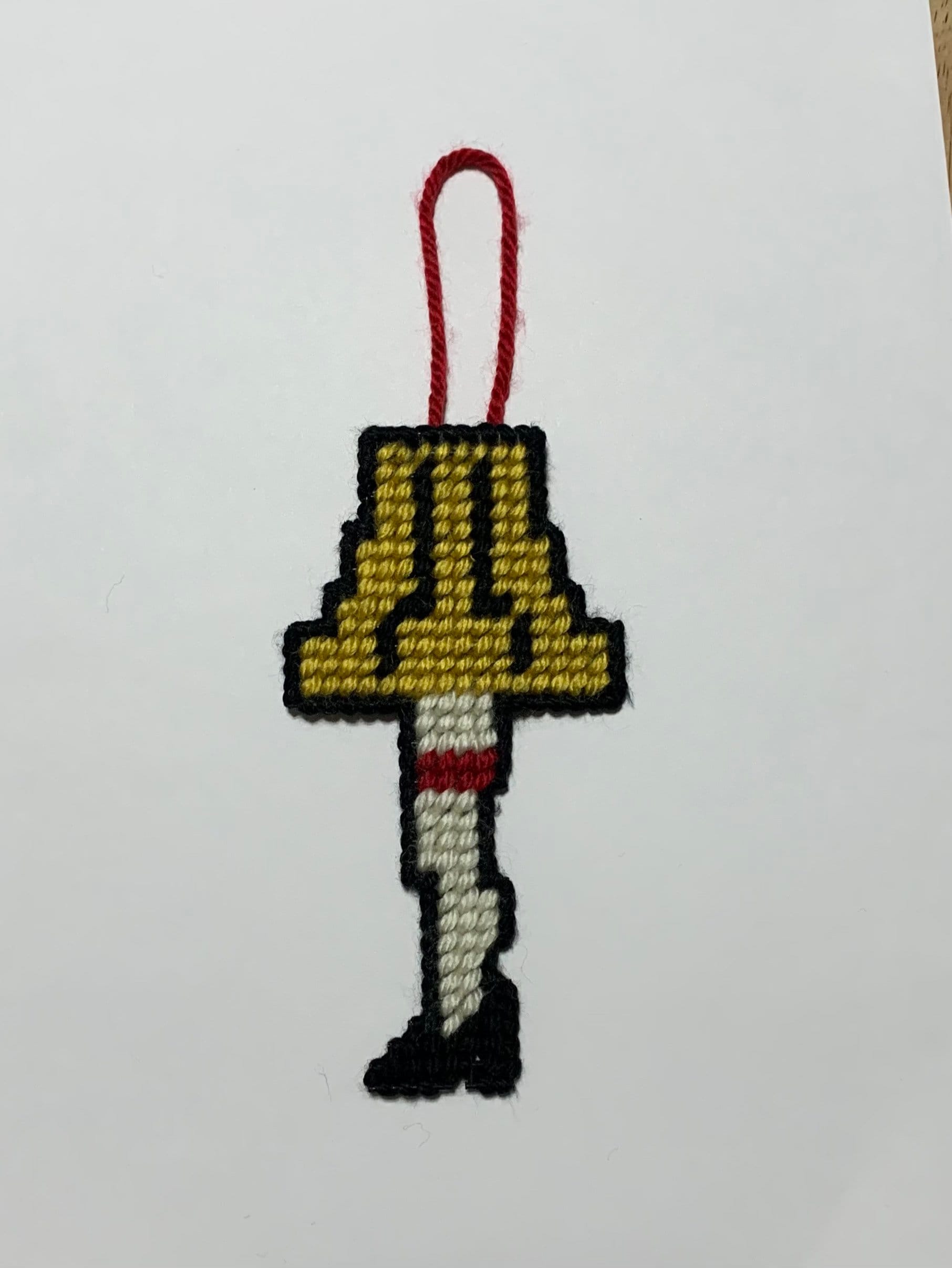 Leg Lamp, Plastic Canvas Pattern Template digital Download - Etsy