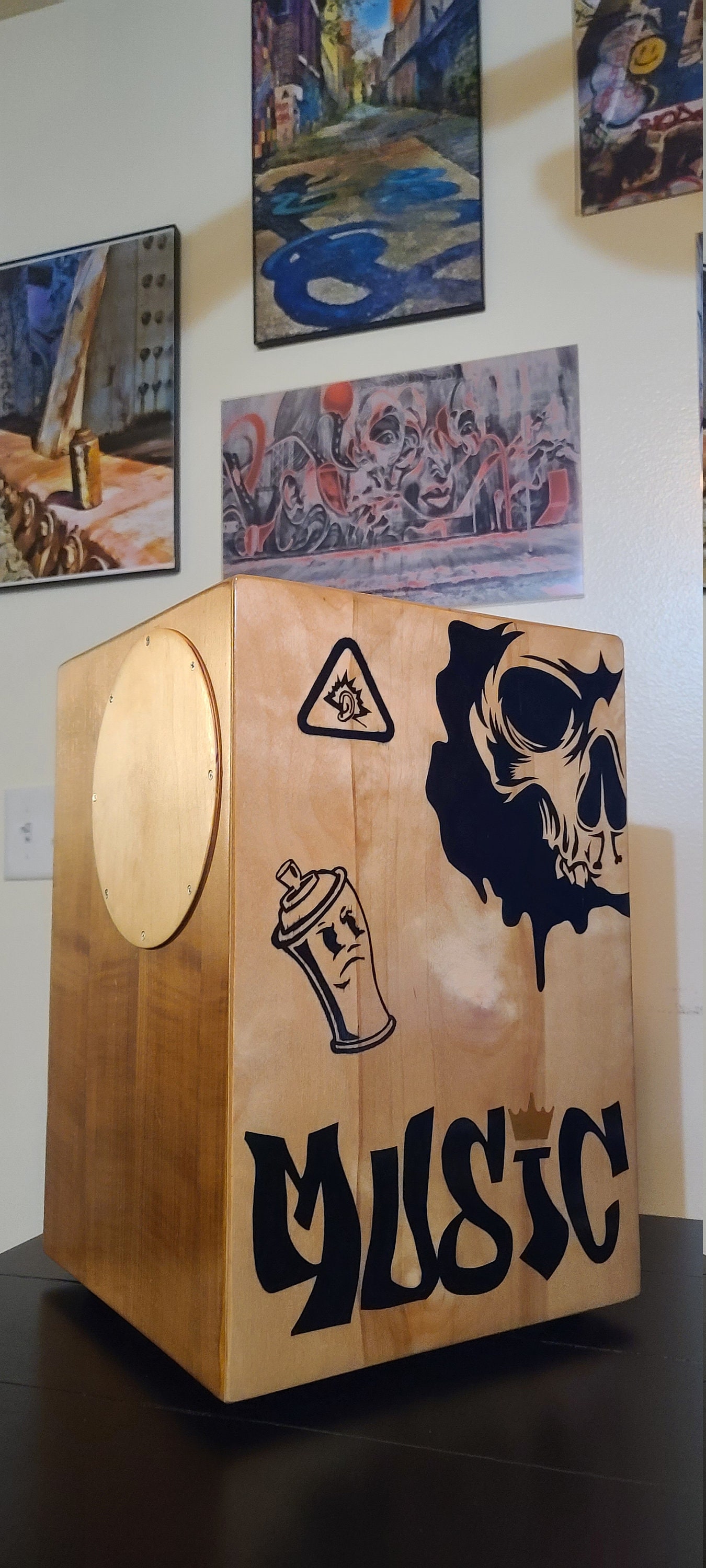 Custom Built Full Size Cajon Drum Box professionelle Etsy