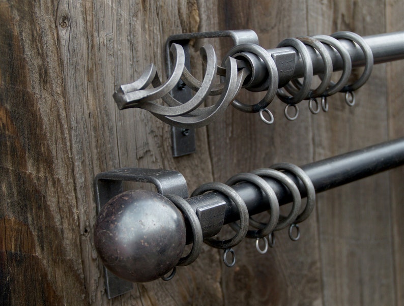 CURTAIN Rod/drapery Rod/1whole Set/includes 84 Rod,2 Brackets,2