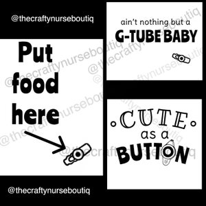 G tube SVG Bundle ***SVGs ONLY***