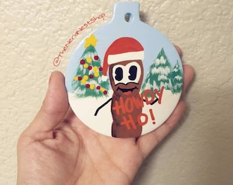 Mr Hankey ornament || Hanging tree decoration Christmas poo Park anime show character howdy ho holiday funny meme humor tradition gag gift