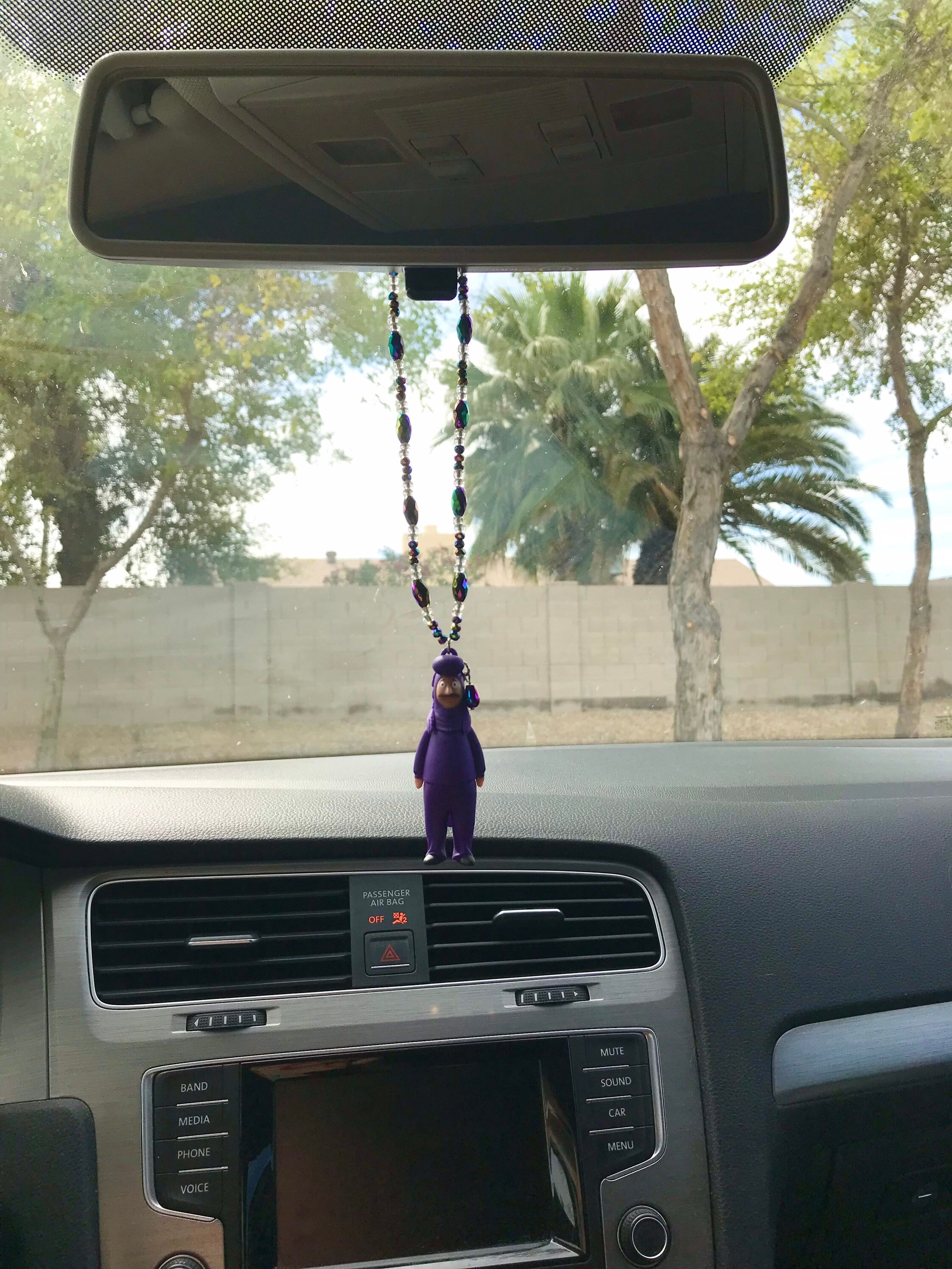 Hanging Accessories Cute Anime Car Mirror Suspension Decoration Charm  Pendant