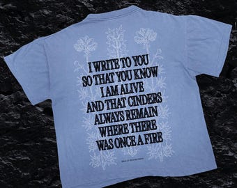 Spring Is Coming • Screen Printed Organic Cotton T-Shirt