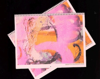 2026 Risograph Graffiti Wall Calendar