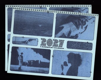 2027 Surrealist Visionaries Dreamy Risograph Calendar